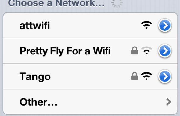 Smuk flue for en WiFi