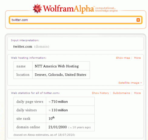 wolfram alpha search