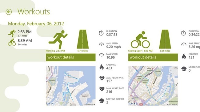 5 Store officielle Windows 8 & RT-apps, som du måske ikke har set endnu, Windows 8 Endomondo