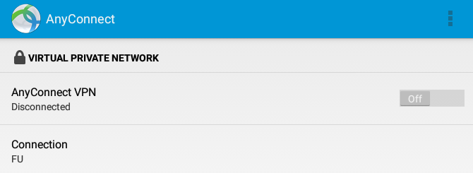 Sådan opretter du forbindelse til dit arbejde VPN med din Android-tablet AnyConnect på 670x245