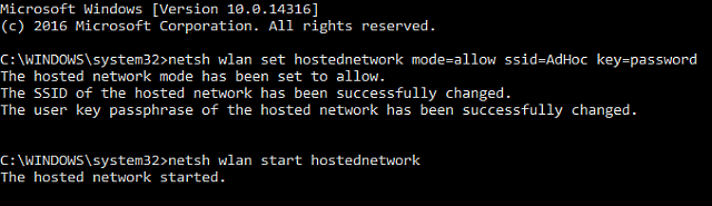 Kommandoprompt Windows 10 netsh