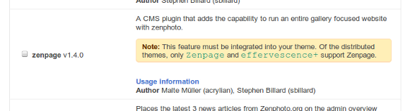 zenpage cms plugin