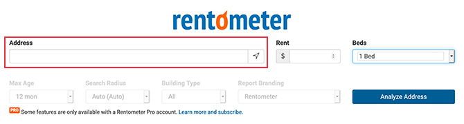 Rent O Meter Søg på min lejeadresse