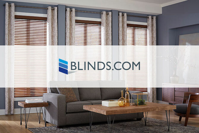 Blinds.com-skærmbillede