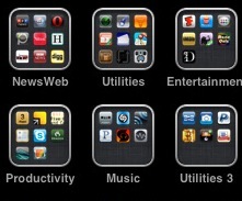 organisere iphone apps