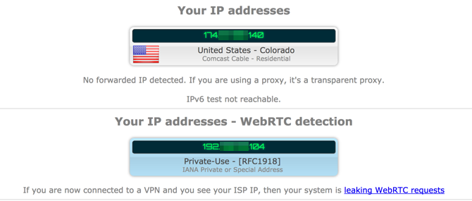 5 tegn, som du kan stole på din VPN-klient ipleak-test