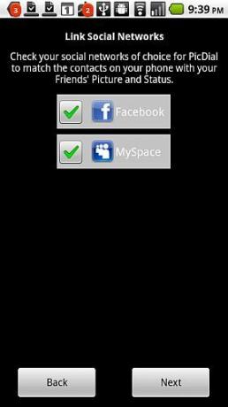 android facebook kontakter