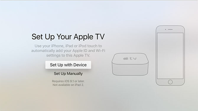 Sådan konfigureres og bruges opsætningen af ​​Apple TV apple tv-enheden