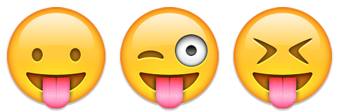 tunge ud emoji-emoticon fræk