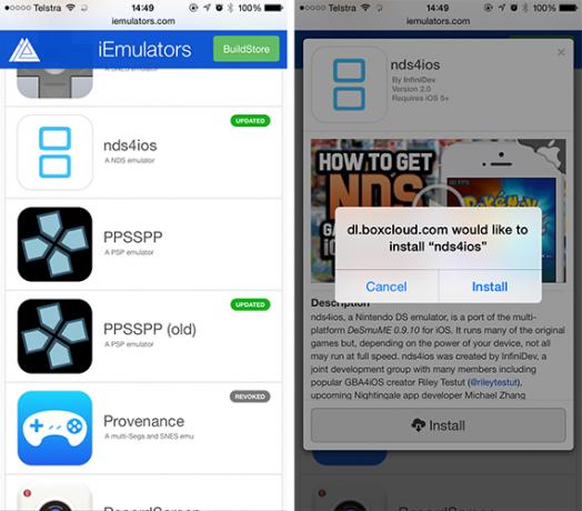 Sådan installeres emulatorer og hjemmebryggeri på din iPhone eller iPad (ingen Jailbreak krævet) emudownload