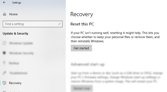 Nulstil din Windows-pc