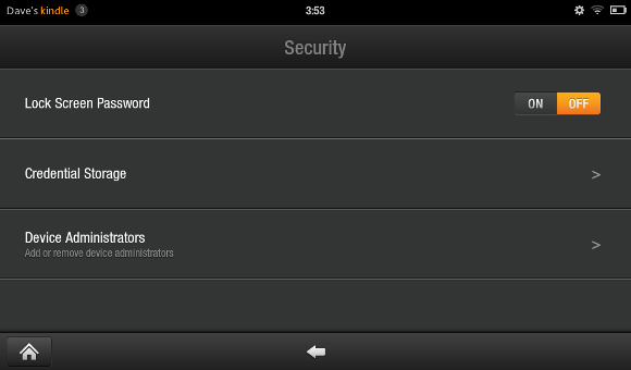 Kindle Fire Sync mislykkedes