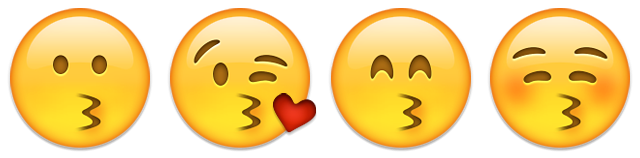 kysse kærlighed romantik emoji-emoticon