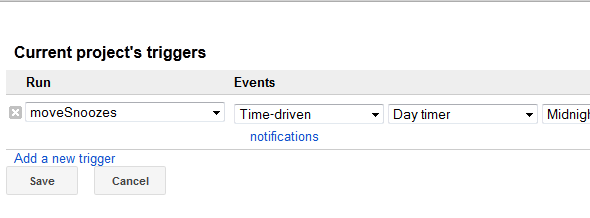 gmail snooze-knap