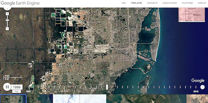 bedste google earth maps - timelapse