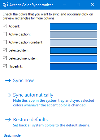 accentfarvesynkronisator