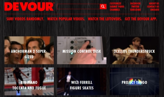 Bedste-manuelt kurateret-Viral-video-websites-Devour