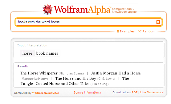 10 seje anvendelser af Wolfram Alpha, hvis du læser og skriver på det engelske sprog Wolfram Alpha07