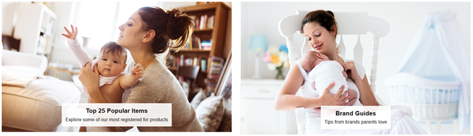 idéer til amazon babyregistrering