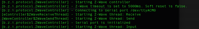 zwave starter i openhab-log