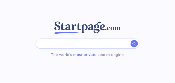 De 5 bedste private søgemaskiner, der respekterer dine data Privat søgning startside