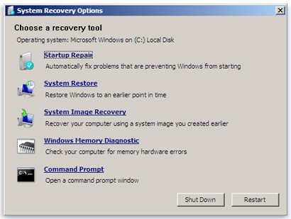 systemgendannelse windows xp