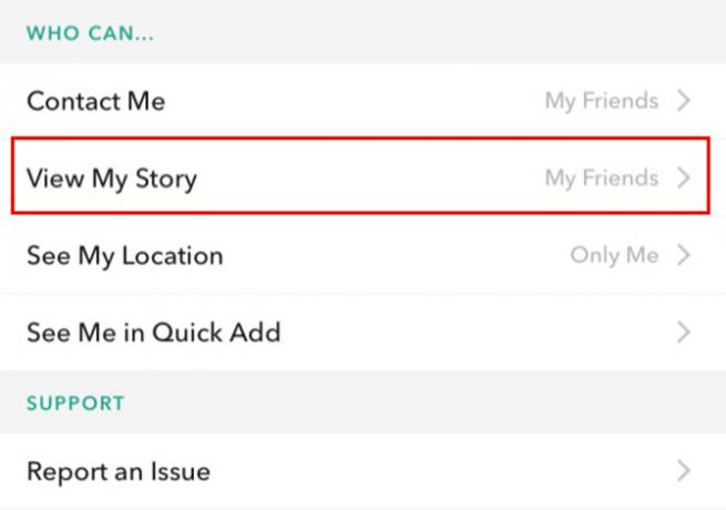Sådan blokeres en person på Snapchat Se min historie