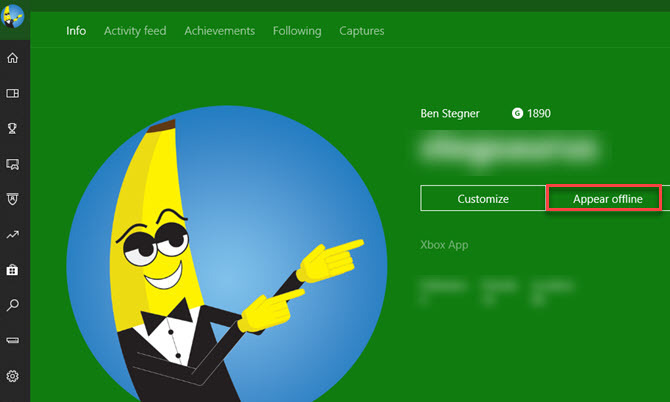 Sådan vises offline på Xbox One Xbox App vises offline