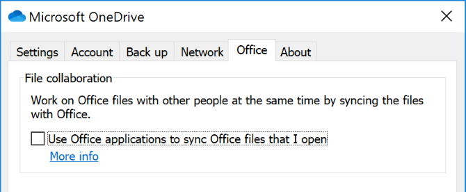 Indstilling af kontorsynkronisering i OneDrive