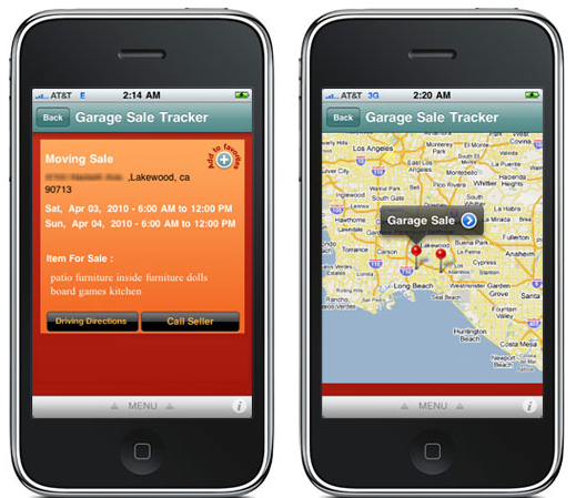 GarageSalesTracker: Liste & find Garagesalg i dit område gst2