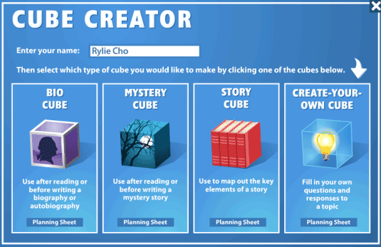 Cube Creator: Få tilpassede terningskabeloner til let at opbygge papir eller pap terninger terning skaberen