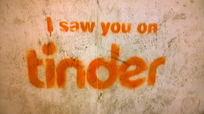 Jeg så dig på tinder