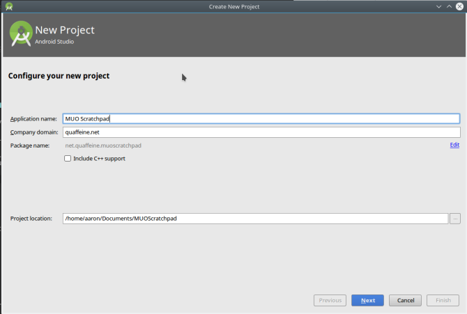 android oprette app androidstudio newproject1