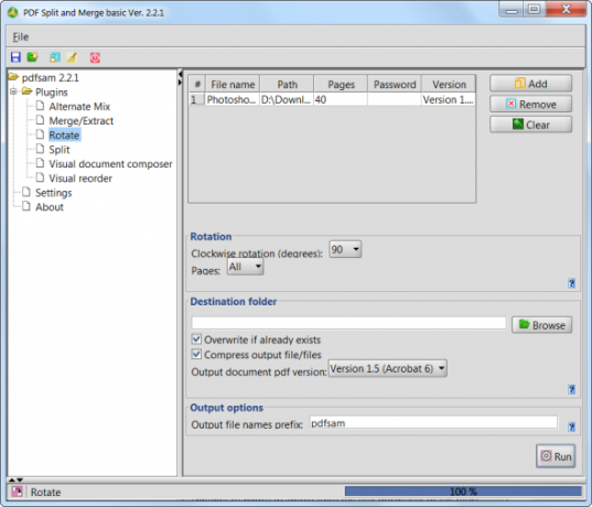 organiser pdf-sider