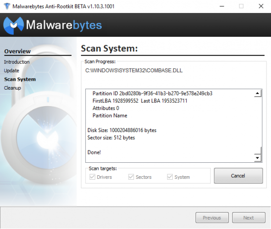 Gratis sikkerhedsværktøjer - Malwarebytes Anti Rootkit