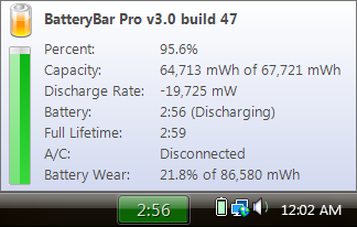 To udskiftninger til Windows Laptop Batterimåler batterilinje