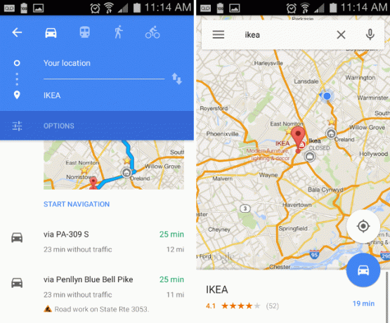 android-google-maps-route-typer