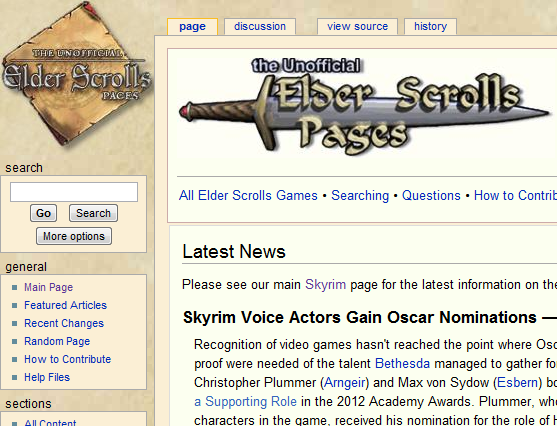 skyrim ressourcer