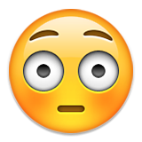 overrasket overfladisk flov emoji-emoticon