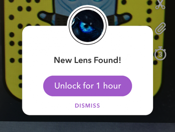 snapchat skjulte filtre låses op