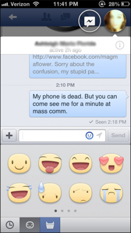 facebook til iphone