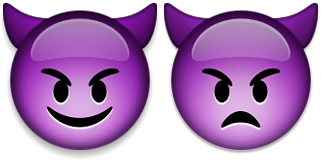 djævel imp emoji-emoticon