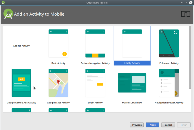 android oprette app androidstudio newproject3