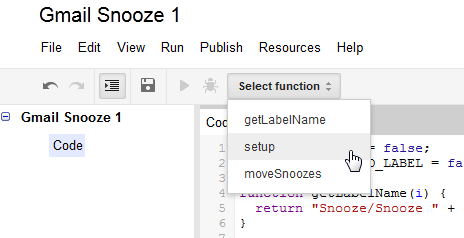 snooze gmail