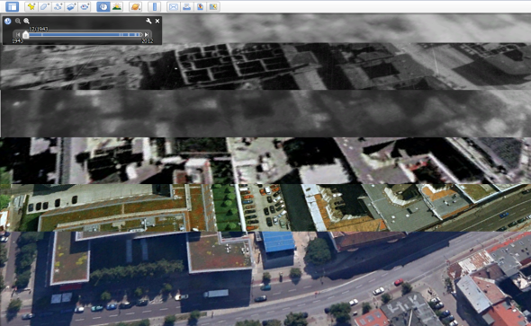 satellit visning Google Earth