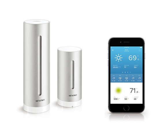 smart home netatmo vejrstation