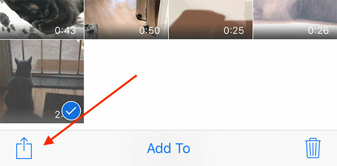 5+ enkle måder at uploade og dele videoer fra din iPhone-delingsknap