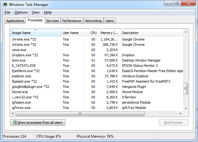 Windows Task Manager