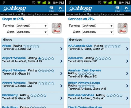 GoHow Airport: En fremragende gratis app til Frequent Flyers [Android & iPhone] android gohow lufthavn 2