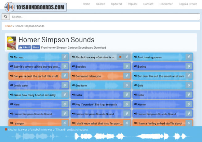 101 Soundboards har flere readymade soundboards